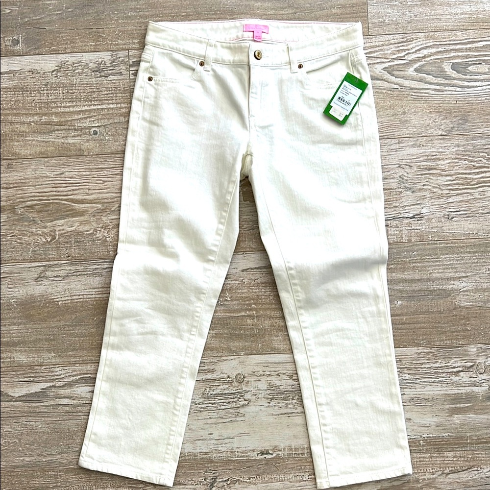 Lilly Pulitzer Women's White Jeans - NWT $128